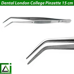 Dentista Costura dental Quirúrgica London College Pinzas 15 cm Instrumentos de cirugía dental - Imagen 1 de 5