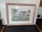 LOWER SLAUGHTER, Cotswolds by Edna B De Maurice - Ltd Edition Print 505/1000