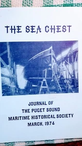 DIARIO SEA CHEST PUGET SOUND MARITIME SOCIETY 03/1974 - Imagen 1 de 21