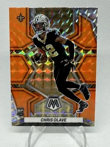 2022 panini mosaic prizm orange Chris Olave RC Saints - Picture 1 of 2