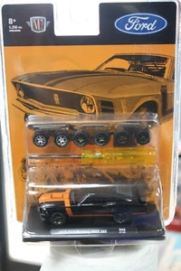 Máquinas M2 1970 Ford Mustang Boss 302-1:64 ruedas automáticas serie 8 34001-08 negro - Imagen 1 de 6