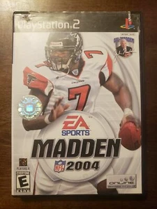MADDEN NFL 2004 - PS2 -COMPLETE W/ MANUAL - FREE S/H - (B33A) - Picture 1 of 1