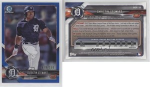 2018 Bowman Chrome Prospects Blue Refractor /150 Christin Stewart #BCP130