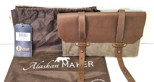 Alaskan Maker Tool Roll Mechanic Motorrad-Werkzeugtasche Werkzeugrolle Kaki  NEU - Bild 1 von 12