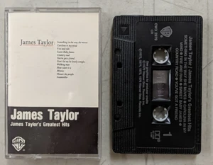 James Taylor, Greatest Hits Cassette Canadian Import Black Shell - Picture 1 of 7