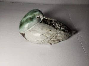 Wonderful Vintage Anderson Studio Hand Painted SLEEPING DUCK Figurine RARE - Picture 1 of 19