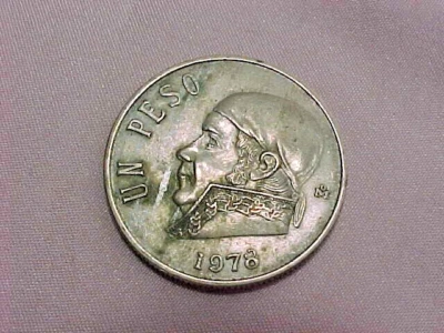 México 1978 Un Peso Fecha Error Abierto 8 Foto 1 de 4