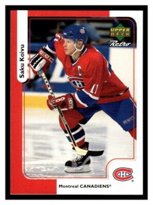 1999 McDonald's Upper Deck #MCD-14 Saku Koivu - Montreal Canadiens