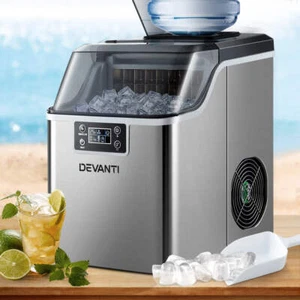 Devanti Ice Maker Machine Commercial Portable Ice Cube Tray Countertop 3.2L - Picture 1 of 7