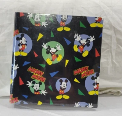 Disney Mickey Mouse 4"x6" Photo Album Book Refill Page Binder NEW Vintage Holson - image 1 of 4