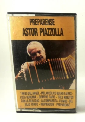 Astor Piazzolla Preparense Cassette Argentina Pressing Tape Jazz Tango Tested - Image 1 of 4