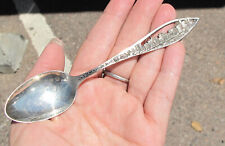 'BIRKS' Sterling Silver 5-1/2" Souvenir Spoon - Vancouver, Canada Sky Line