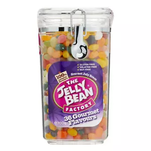 Jelly Bean Geleebohnen Factory 36 Gourmet Flavours Einmach Glas 700g - Bild 1 von 1