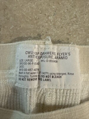 Fire Retardant Insulated Undergarment Set Large - Image 1 of 3