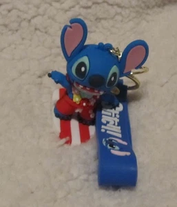 Stitch Cartoon Key-chains Purse Charms Zipper Pulls PVC Material Various Straps - Picture 1 of 3