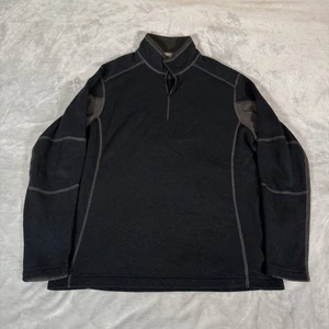 Kuhl Revel 1/4 Zip Pullover Fleece Sweater Mens Large Outdoor Acrylic Rayon 3007 - Picture 1 of 10