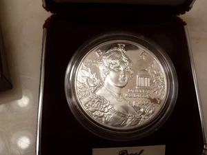 1999-P Dolly Madison Proof US Commemorative $1 Dollar 90% Silver FREE SHIPPING! - Picture 1 of 7