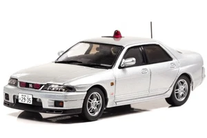 RAI'S 1:43 Nissan Skyline GT-R Autech Ver. 1998 Saitama Polizei Silber H7439804 - Bild 1 von 2