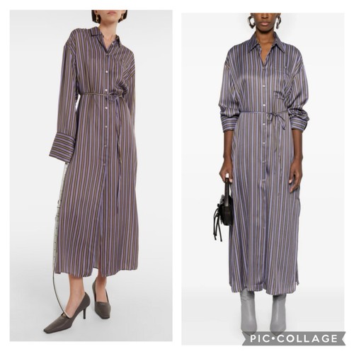 Abito camicia a righe ACNE STUDIOS Delestina