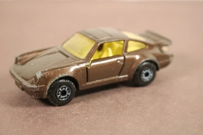 Vintage Superfast Nº. 3 Matchbox MARROM Porsche Turbo portas abertas LQQK - Imagem 1 de 4
