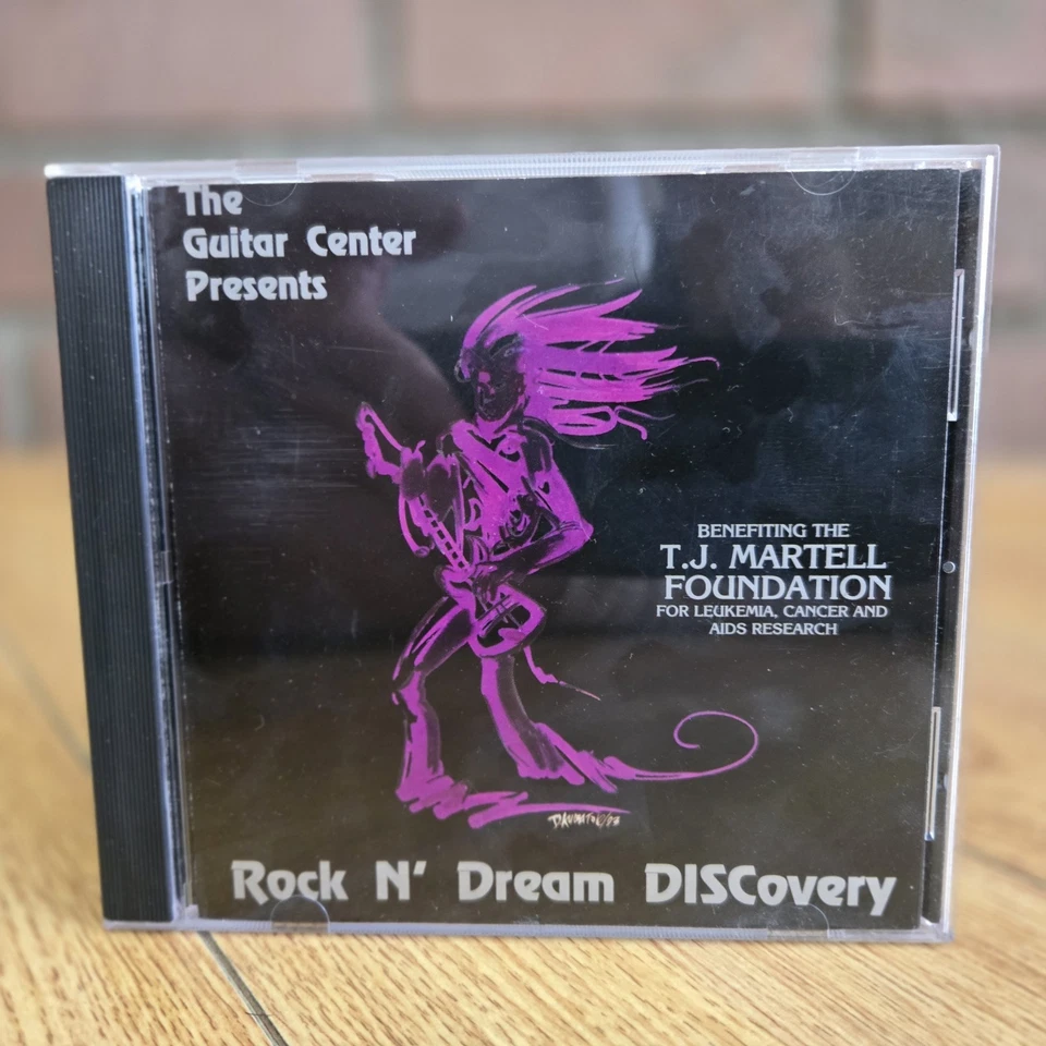 RARE PROMO: [GUITAR CENTER] Rock N' Dream Discovery (CD T.J. Martell 1993) METAL Foto 1 de 4