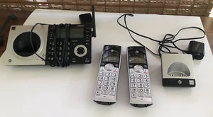 AT&T Answering System with Caller ID Two Cordless Handsets CL83407 - Zdjęcie 1 z 3