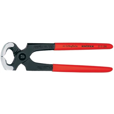 Pinzas o pinzas para carpinteros Knipex 210 mm estilo martillo 51 01 210 Foto 1 de 2