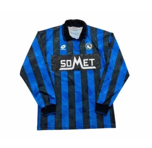 Atalanta Match Worn Player Issue Home Football Shirt Jersey 1993/1994 #19 - Picture 1 of 4