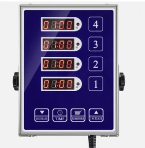 Temporizadores de cocina comerciales de 4 canales temporizador de restaurante alarma fuerte cocina - Imagen 1 de 9