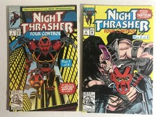 2 Night Thrasher Four Control Part 1 & 2 Marvel Comics