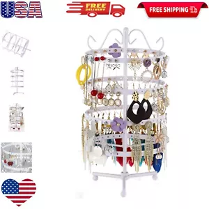 Delightful Jewelry Display Rack - 360° Spin Earring Holder for Every Occasion - Picture 1 of 9