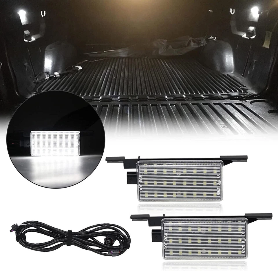 LED Cargo Bed Lights For 2014-2018 Chevy Silverado GMC Sierra 1500 2500HD 3500HD — 第 1/4 张图片