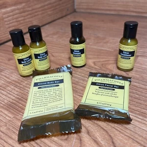 Lot of 6 Pharmacopia Citrus Body & Face Bars, Shampoo, Conditioner, Body Lotions - Picture 1 of 11