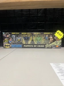 Juego de caja de figuras Batman Puppets of Crime Ventrílocuo y Scarface Hasbro 2002 NUEVO - Imagen 1 de 16