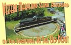 Western Maryland Scenic Railroad On The Turntable at The Old Depot Postcard
