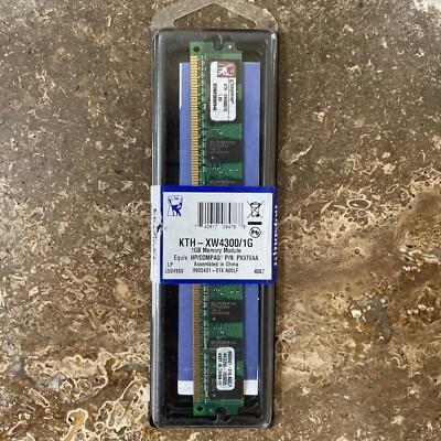 KINGSTON KTH-XW4300/1G 1GB (1 X 1GB) - 667MHZ DDR2-667/PC2 - Image 1 of 4