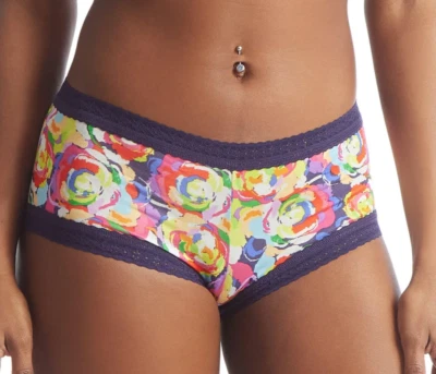HANKY PANKY PR681274 DREAM EASE BOYSHORT PANTY  ~ TALES OF WONDER ~ S ~ NWT $29 - Image 1 of 4