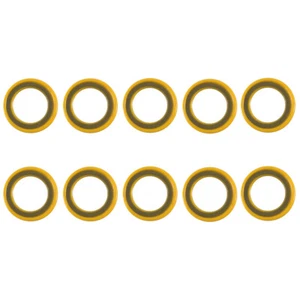 10Pcs Drain Plug Seal Gaskets 26-830749 For 3/8-16 Drain/Fill Screw Holes - Picture 1 of 12