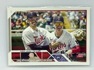 Jose Miranda/Carlos Correa 2023 Topps Update Serie Baseball Nr. US305 - Bild 1 von 2