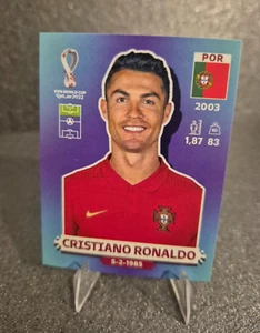 Cristiano Ronaldo Panini FIFA World Cup Qatar 2022 Portugal Sticker POR18 - Bild 1 von 1