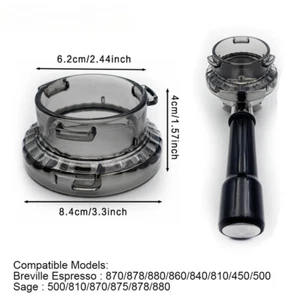 Anillo embudo dosificador Breville 54 mm para café espresso Breville - Imagen 1 de 8