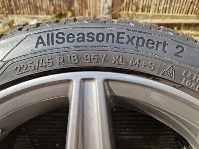 4 ORIGINAL ABS 18 ZOLL FELGEN Anthrazit  Metallic  A2054011100 7,5Jx18 H2 ET44 - Bild 1 von 4