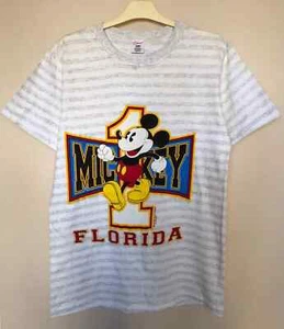 CAMISA CAMISETA VINTAGE AÑOS 90 RARA THE WALT DISNEY FLORIDA JEREZ hecha en EE. UU. - Imagen 1 de 12