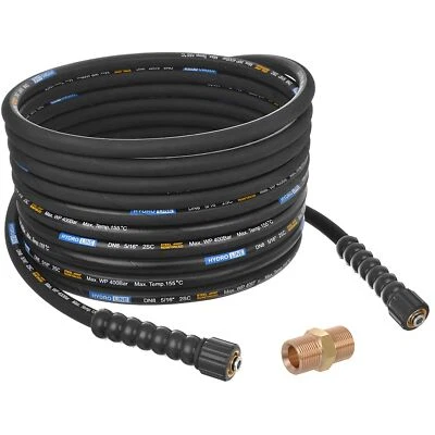 HYDROLINE 20m 400bar 155° DN8 Profi M22x1,5 Hochdruckschlauch für Kärcher HD HDS