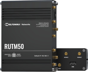 Teltonika RUTM50 4G/5G Cellular Router WiFi/Ethernet