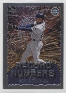 1999 Topps Chrome Record Numbers Ken Griffey Jr #RN4 HOF
