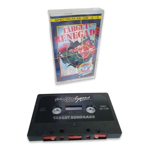 Retro Target Renegade Hit Squad ZX Spectrum Game Cassette Tape - Imagen 1 de 3