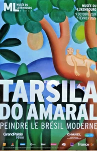 Tarsila Do Amaral - Original exhibition poster - Musée Luxembourg Paris - 2024 - Picture 1 of 9