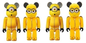 LOT MEDICOM TOY BE@RBRICK 100% SERIES 42 CUTE [MINIONS STUART & KEVIN] BEARBRICK - Picture 1 of 1