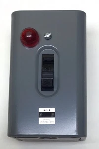 EATON/CUTLER-HAMMER 9101H77 ARRANQUE MANUAL 2 POLOS 115/230V AC/DC NEÓN P.L. - Imagen 1 de 4